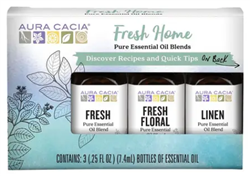 Aura Cacia Fresh Home Essential Oil Kit