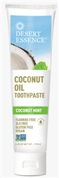 Desert Essence Coconut Oil Toothpaste Coconut Mint 6.25 oz.