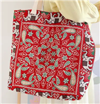 Elephant Embroidery Tote bag