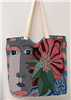 Large Capacity Embroidered Tote Bag