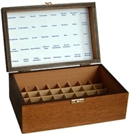 Empty Wooden Box for 10ml Bach & Healing Herbs Kits (Fits 40x **10ml**  Bottles)