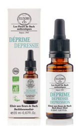 Depression Elixir Drops 20ml Les Fleurs de Bach by Elixirs & Co