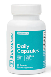 Daily CBD Gel Capsules - 30 Count