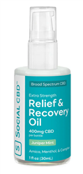 Extra Strength Relief & Recovery CBD Body Oil - 1 fl. oz.