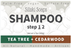 Siliski Soaps - Shampoo Bar - Tea Tree + Cedarwood